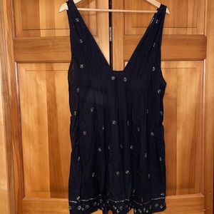 Free People Embellished Mini Dress